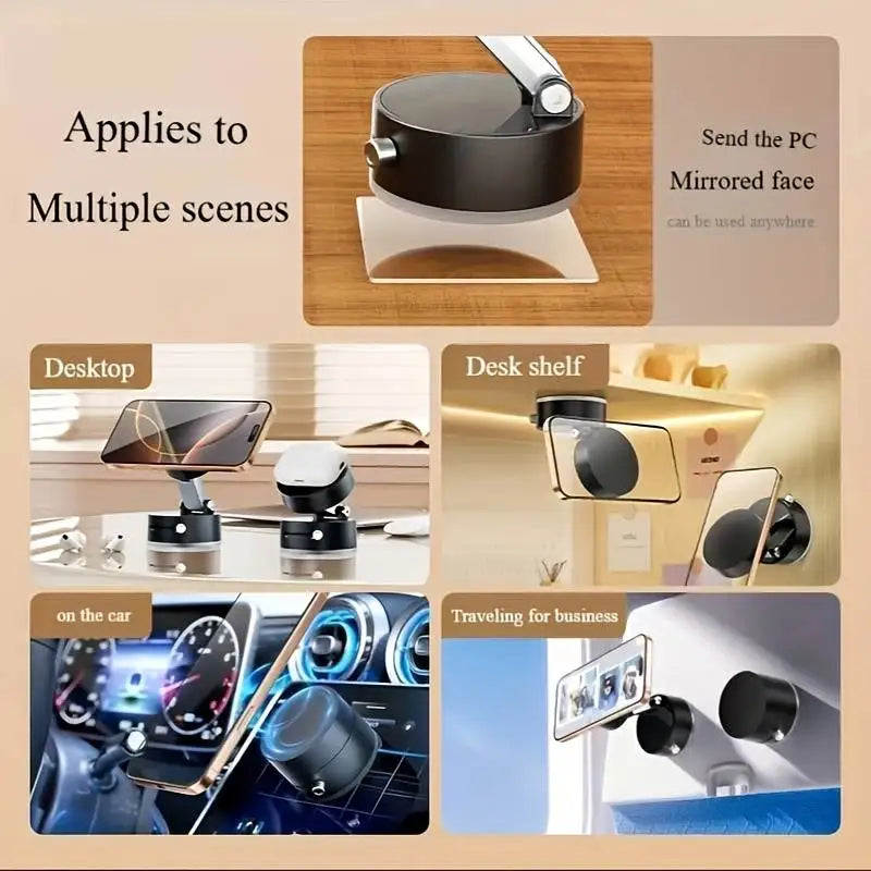 Soporte Magnético Premium para Móvil | Plegable, Compacto y Multifunción
