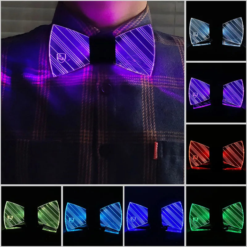 Gafas LED Luminosas de Cosplay Un toque de misterio, estilo y luz que no pasará desapercibido