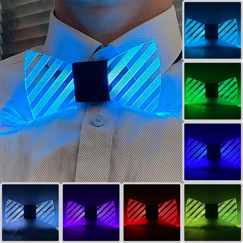 Gafas LED Luminosas de Cosplay Un toque de misterio, estilo y luz que no pasará desapercibido