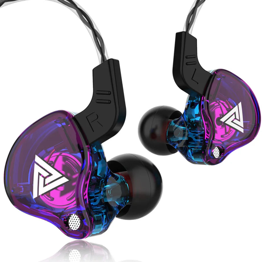 QKZ AK6 – Auriculares Hi-Fi con cable, graves potentes, micrófono y conector de 3,5 mm. 🎧🔥