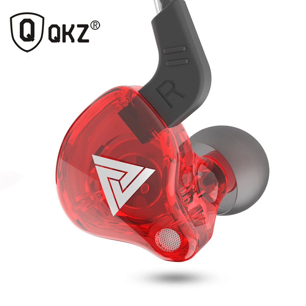 QKZ AK6 – Auriculares Hi-Fi con cable, graves potentes, micrófono y conector de 3,5 mm. 🎧🔥