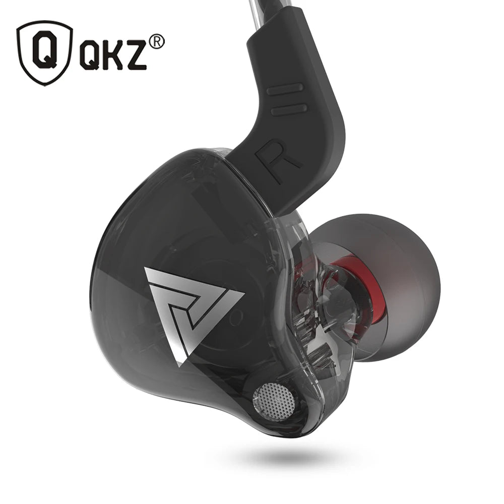 QKZ AK6 – Auriculares Hi-Fi con cable, graves potentes, micrófono y conector de 3,5 mm. 🎧🔥