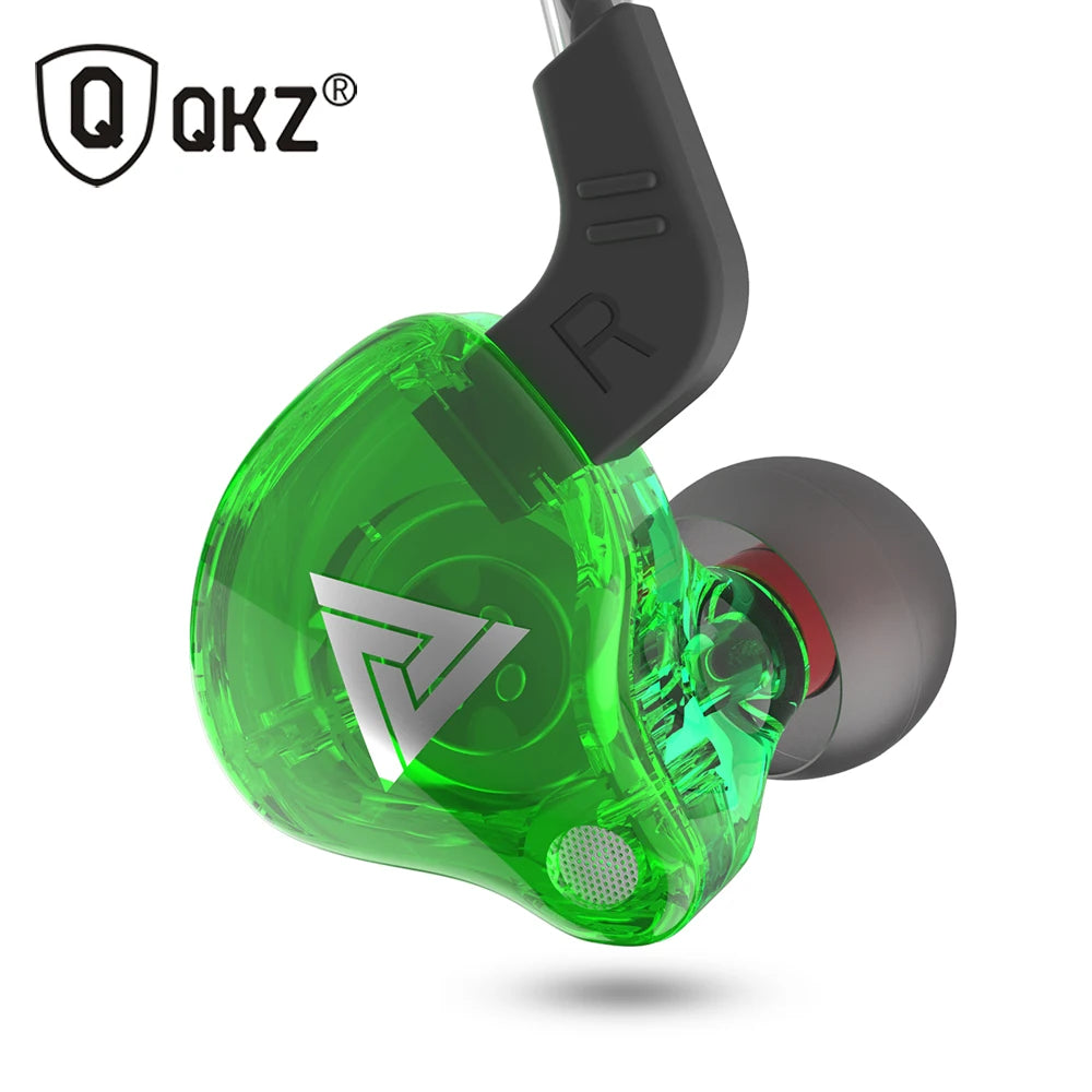 QKZ AK6 – Auriculares Hi-Fi con cable, graves potentes, micrófono y conector de 3,5 mm. 🎧🔥