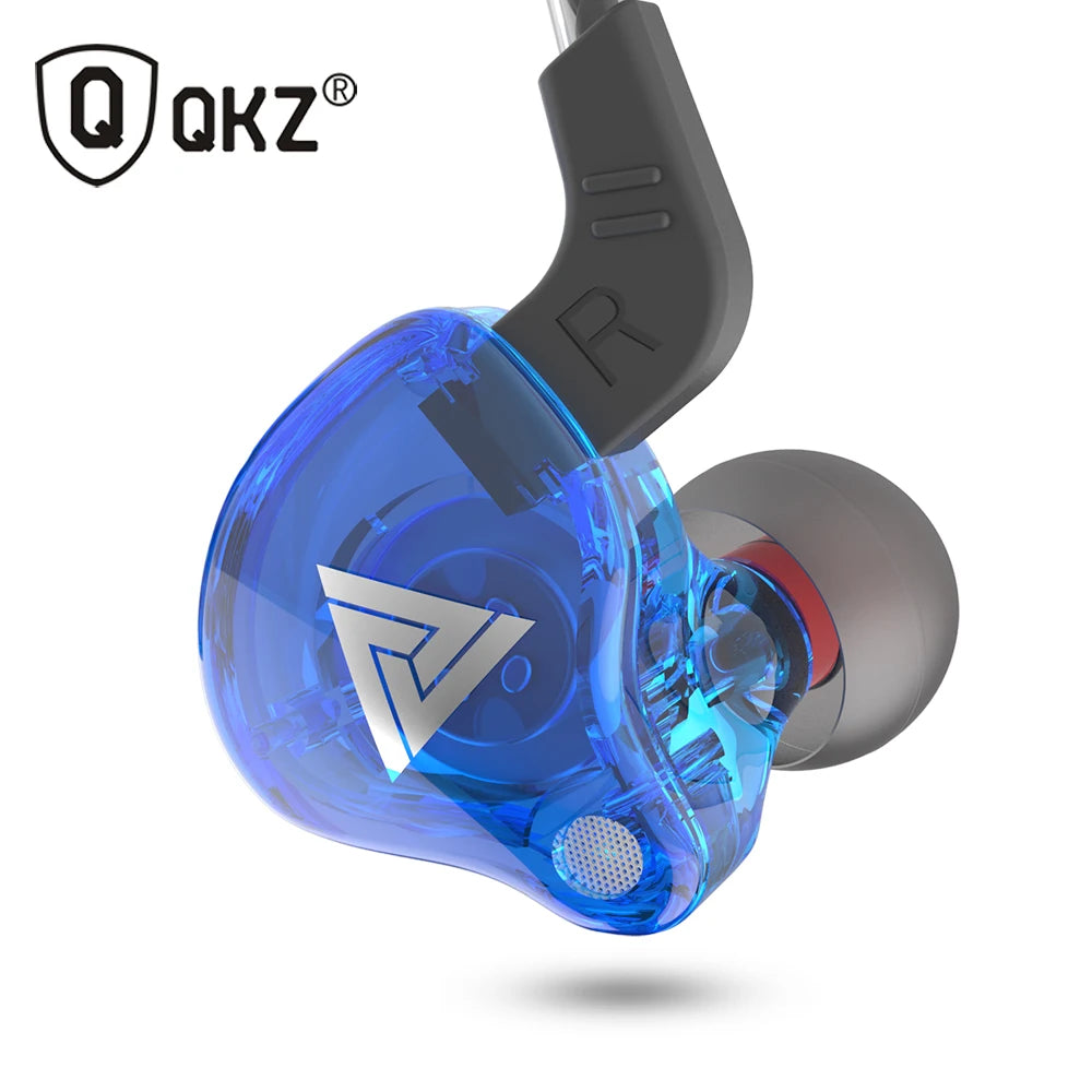 QKZ AK6 – Auriculares Hi-Fi con cable, graves potentes, micrófono y conector de 3,5 mm. 🎧🔥