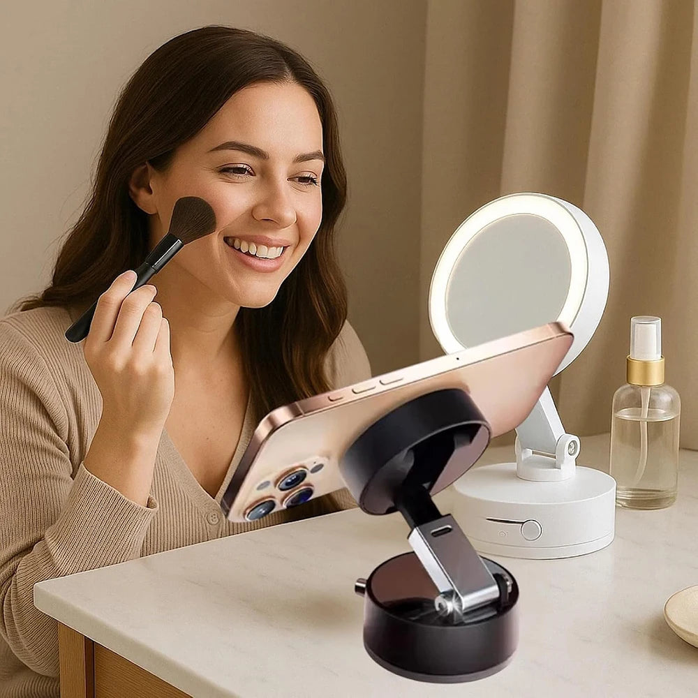 Soporte Magnético Premium para Móvil | Plegable, Compacto y Multifunción