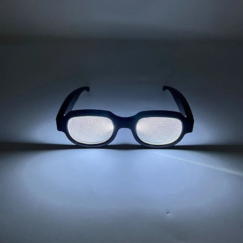 Gafas LED Luminosas de Cosplay Un toque de misterio, estilo y luz que no pasará desapercibido