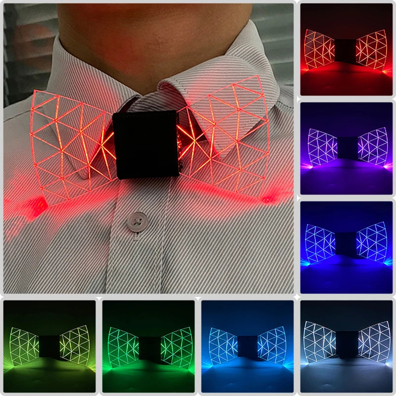 Gafas LED Luminosas de Cosplay Un toque de misterio, estilo y luz que no pasará desapercibido